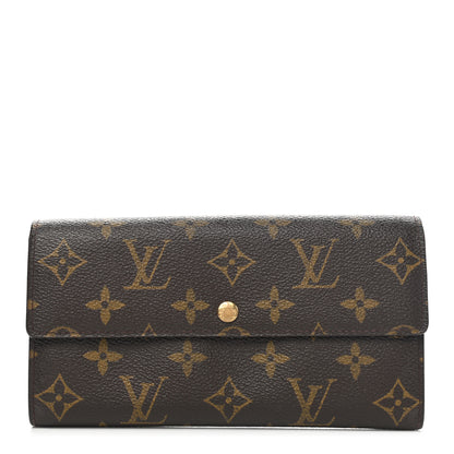 Louis Vuitton Monogram Sarah Wallet 2 of 28
