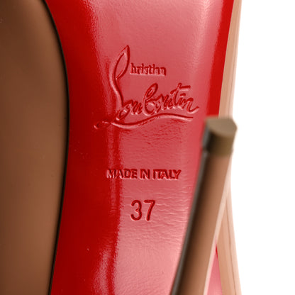 Christian Louboutin Patent So Kate 120 Pumps 37 Nude 7 of 8
