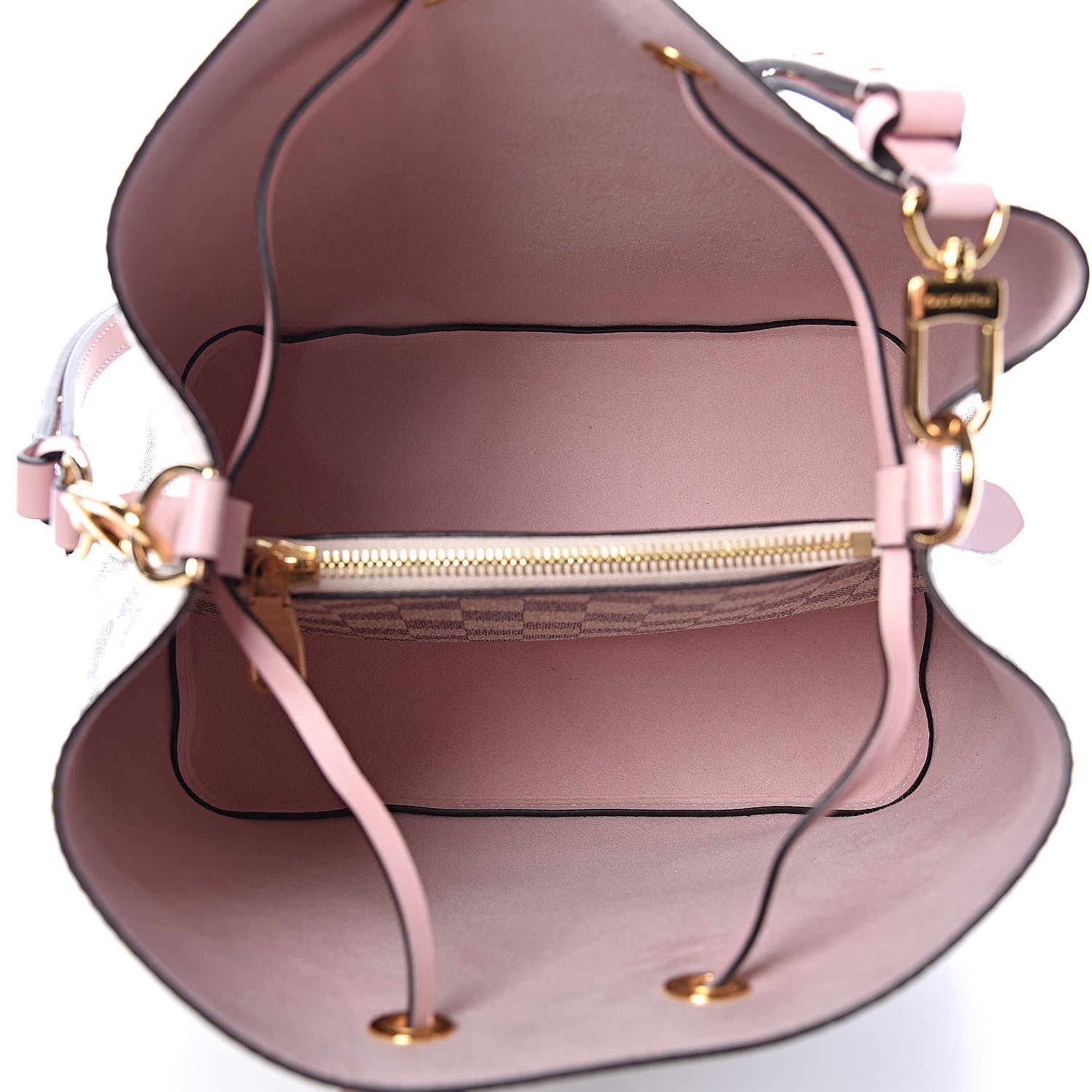 Louis Vuitton Damier Azur Neonoe MM Eau De Rose 7 of 8