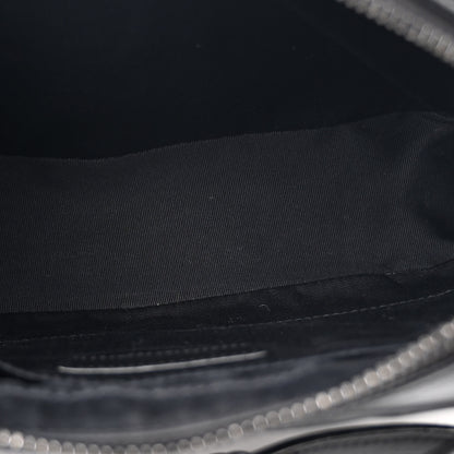 Saint Laurent Calfskin Matelasse Monogram Monochrome Lou Camera Bag Black 5 of 11
