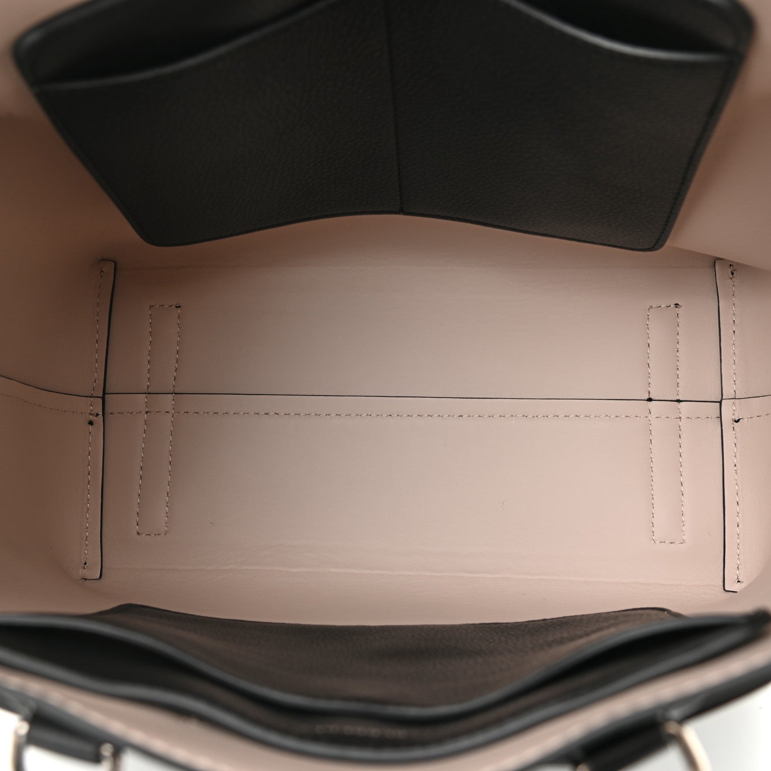 Burberry Marais Calfskin Medium Belt Bag Black Brown 5 of 10