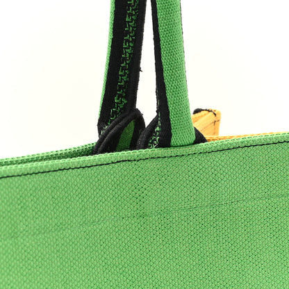 Christian Dior Canvas Embroidered Medium Jungle Pop Book Tote Green Multicolor 11 of 11