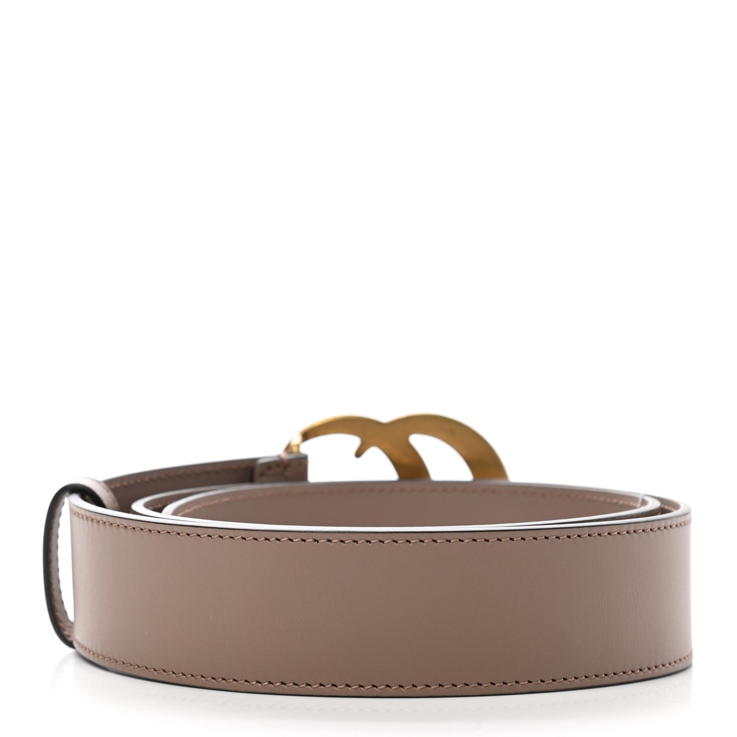 Calfskin Double G 40mm Belt 85 34 Porcelain Rose