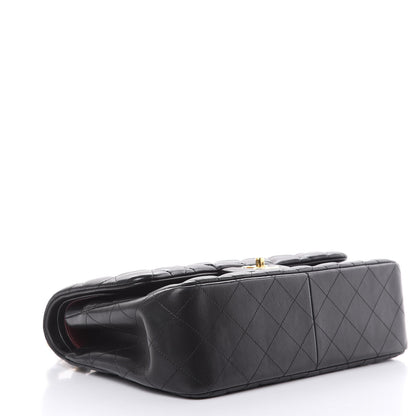 Chanel Lambskin Quilted Jumbo Double Flap Black 4 of 14