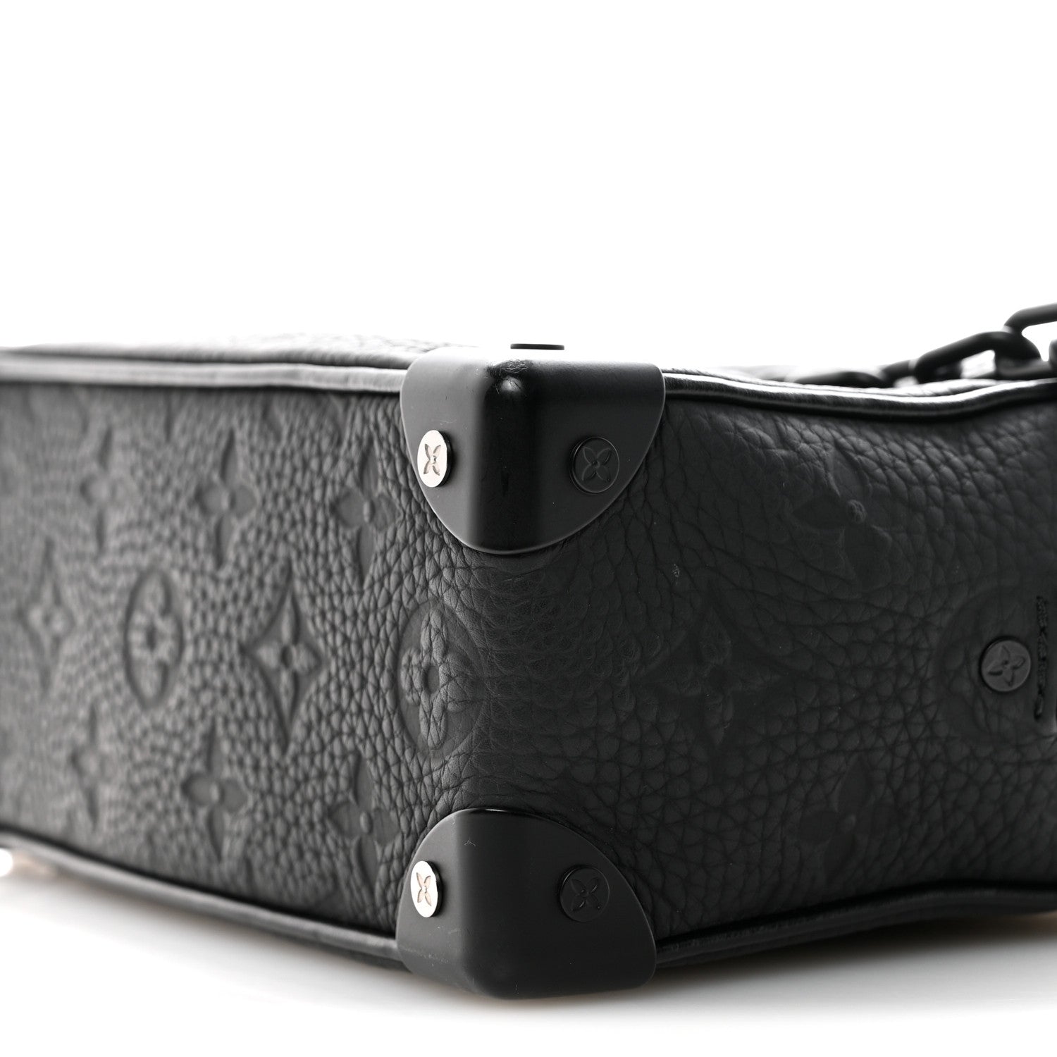 Louis Vuitton Taurillon Monogram Mini Soft Trunk Black 9 of 10