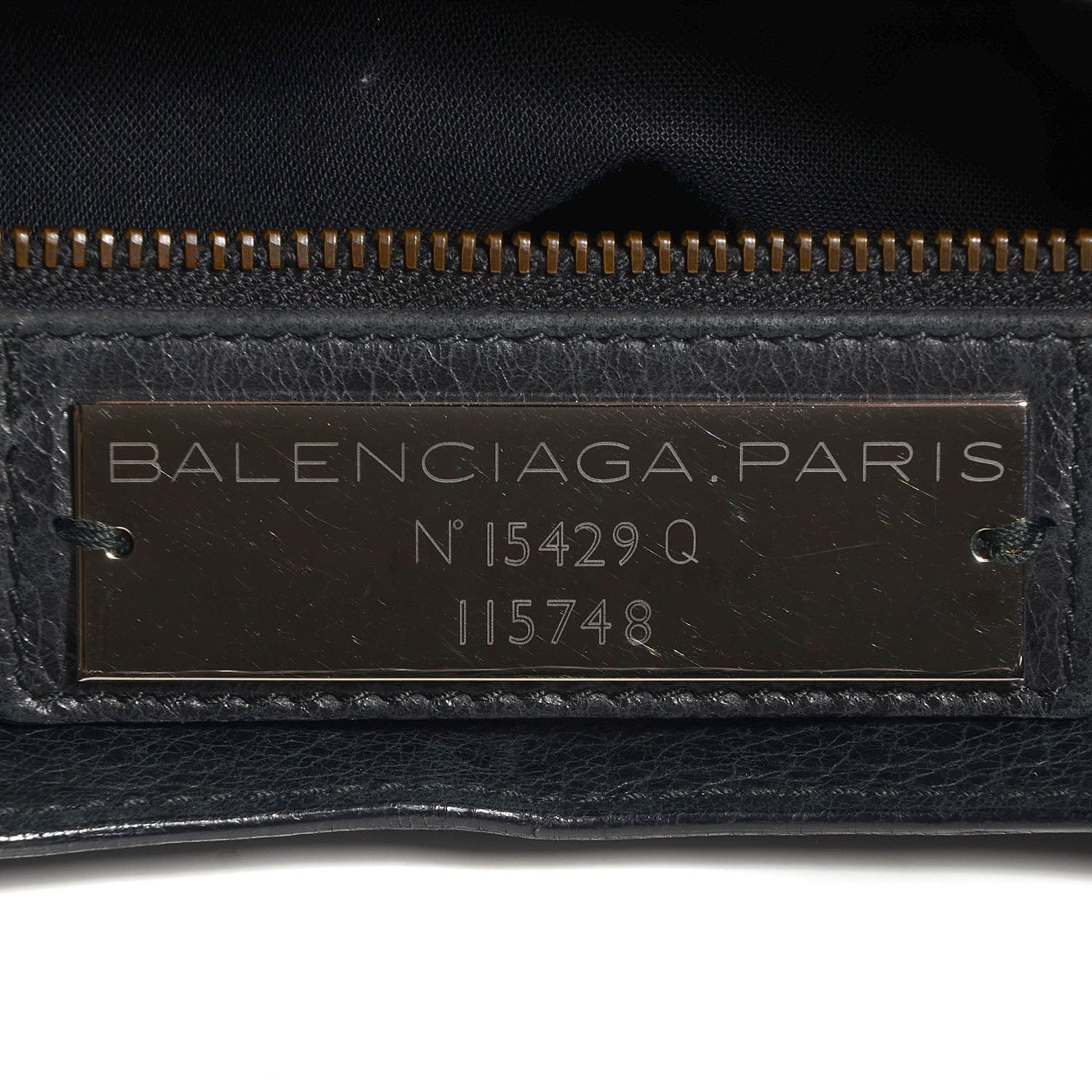 Balenciaga Agneau Classic Hardware City Black 10 of 12