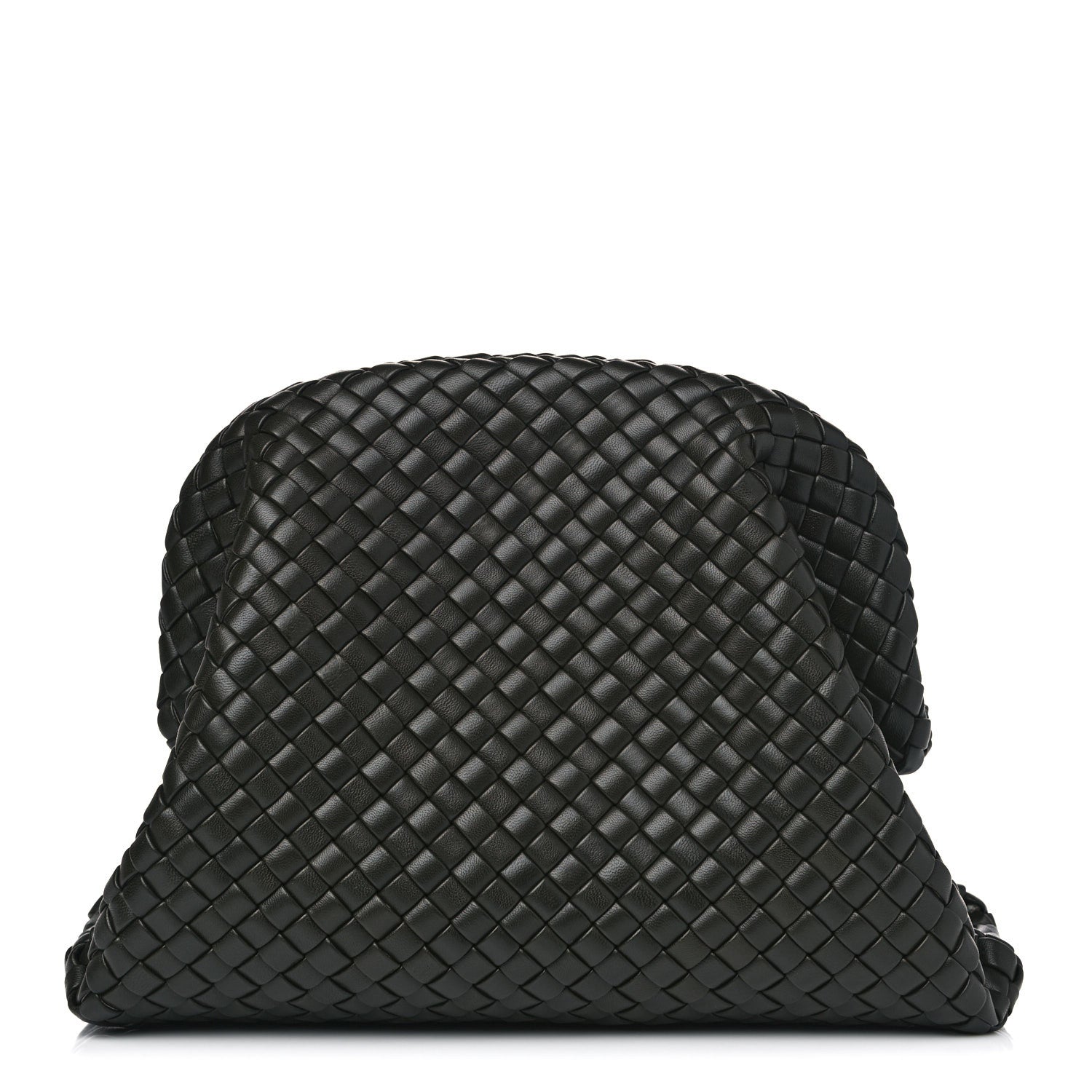 Bottega Veneta Nappa Intrecciato Padded Clutch Green 1 of 9
