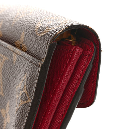 Louis Vuitton Monogram Sarah Wallet NM Fuchsia 8 of 10