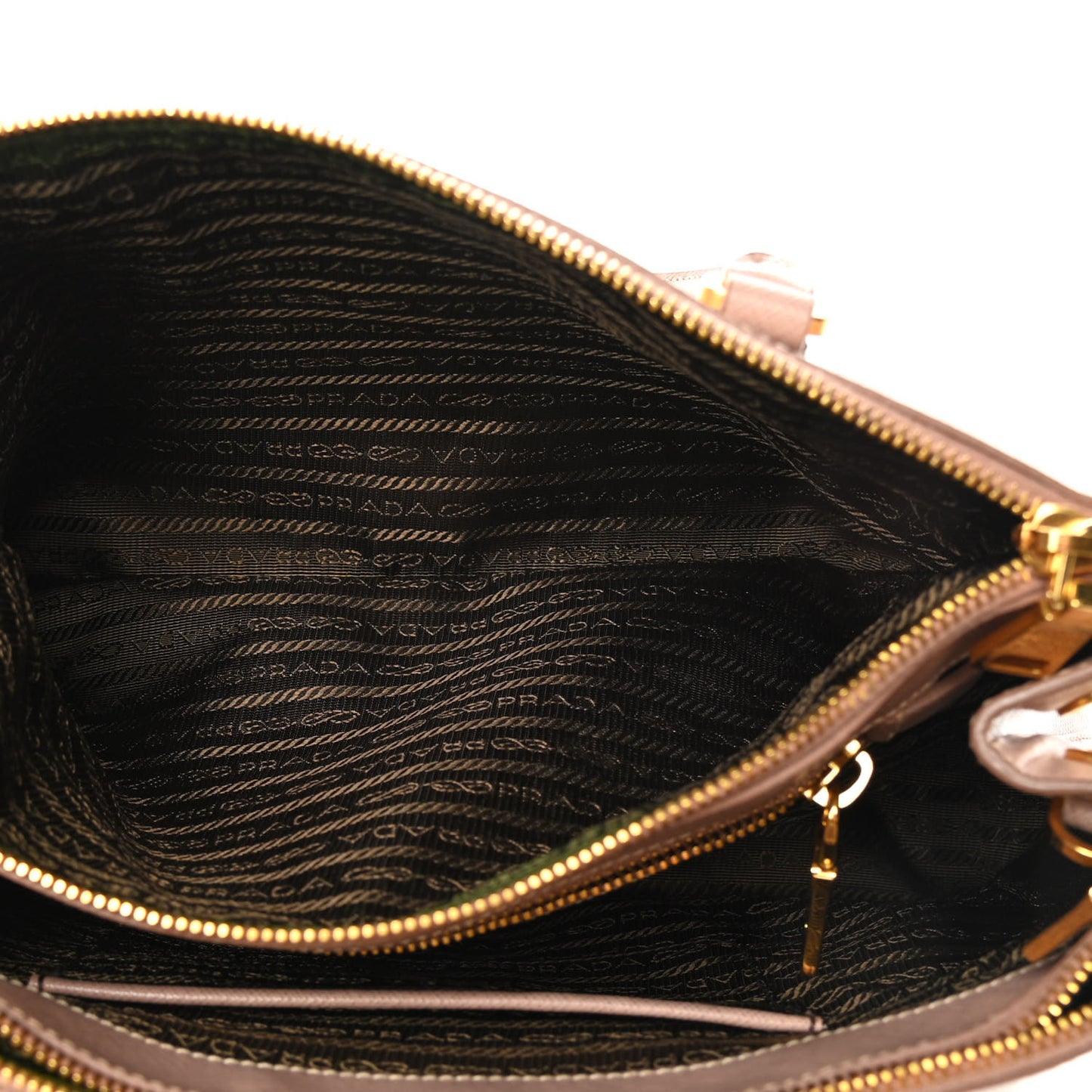 Saffiano Small Galleria Double Zip Tote Cammeo