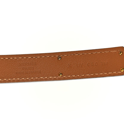 Hermes Epsom Kelly Belt Feu 3 of 4