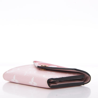 Louis Vuitton Monogram Giant Zoe Wallet Rouge Rose 6 of 13