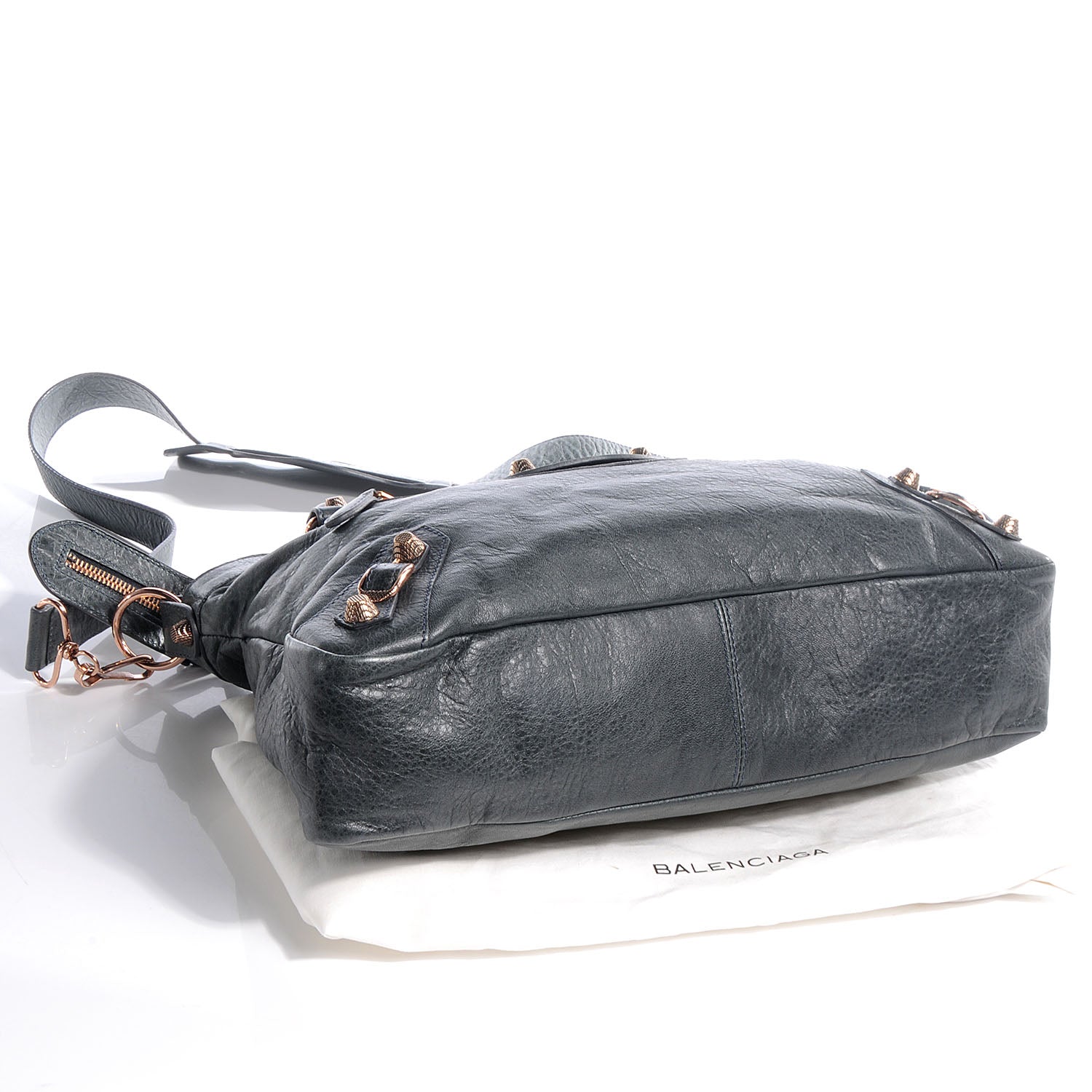 Balenciaga Agneau Giant 12 Rose Gold Hardware Town Anthracite 5 of 9