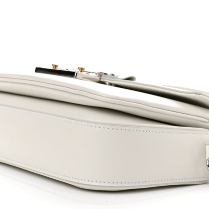 Louis Vuitton Calfskin Reverse Monogram Swing White 9 of 9