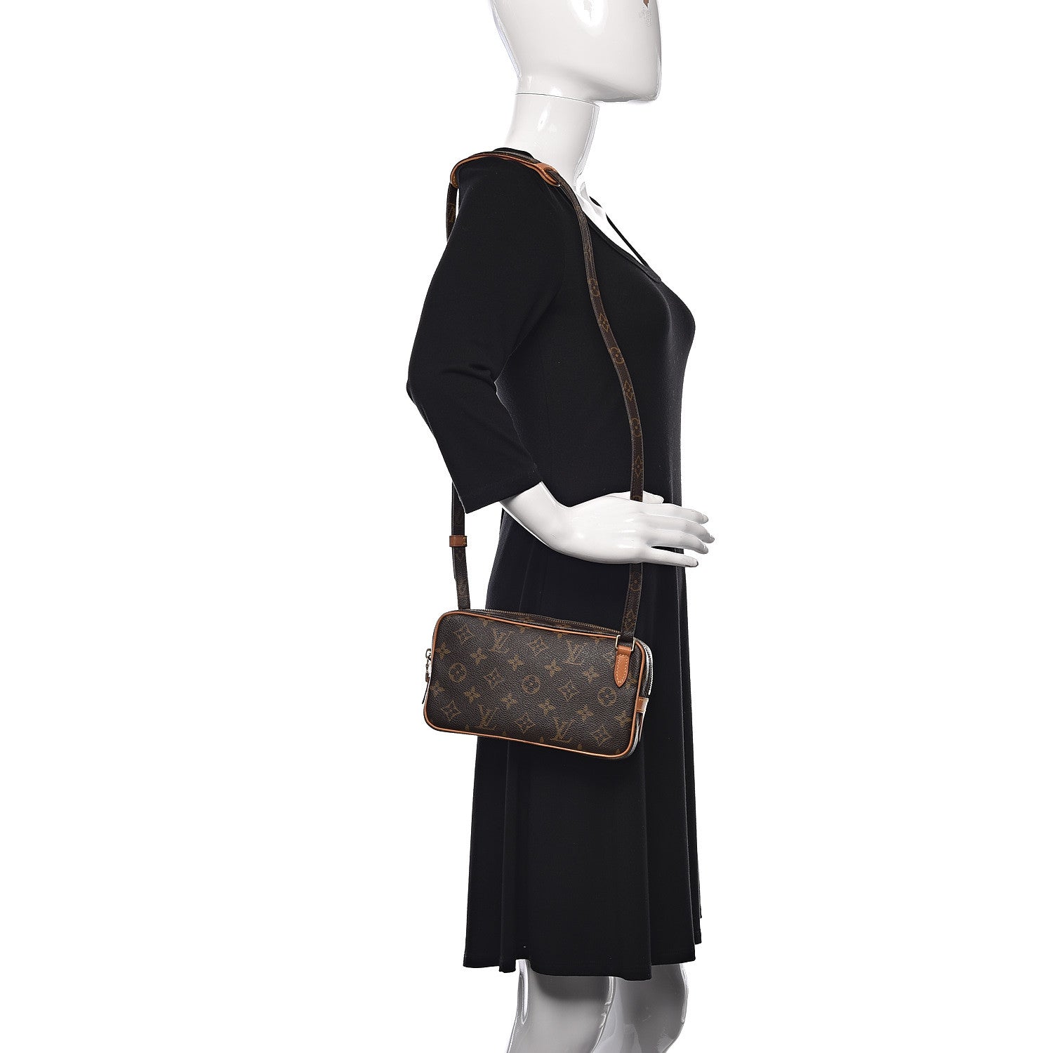 Louis Vuitton Monogram Pochette Marly Bandouliere 2 of 9