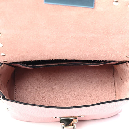 Valentino Garavani Pebbled Calfskin Mini Rockstud Crossbody Bag Water Rose 4 of 4