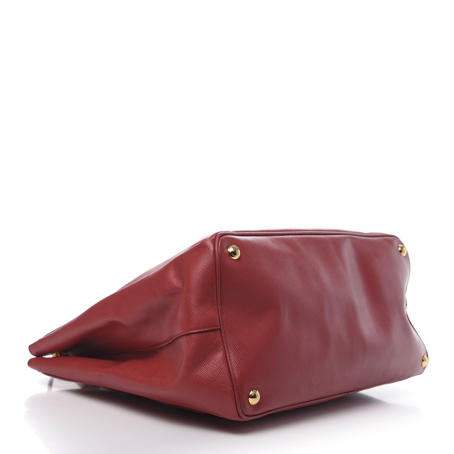 Prada Saffiano Lux Large Tote Fuoco 4 of 14