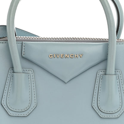 Givenchy Shiny Lord Calfskin Small Antigona Light Blue 8 of 13