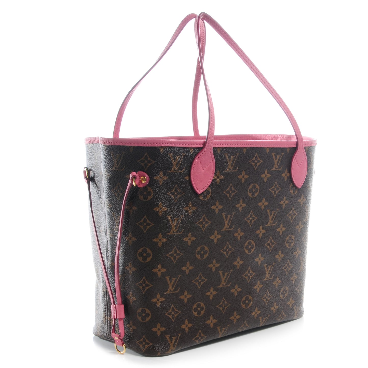 Monogram Articles de Voyage Ikat Neverfull MM Rose Velours