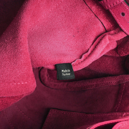 Mulberry Spongy Pebbled Small Bayswater Satchel Hot Fuchsia 8 of 9