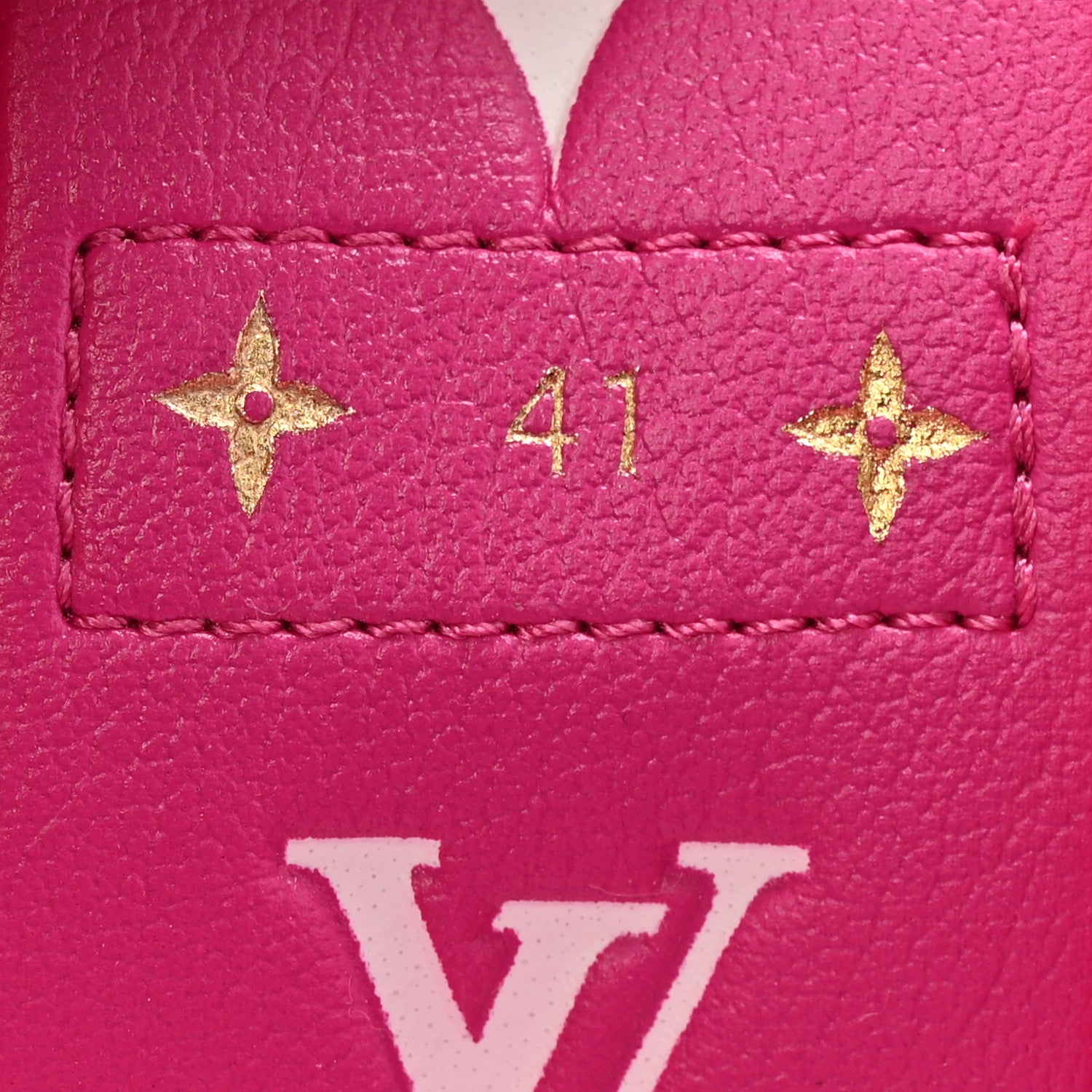 Louis Vuitton Calfskin Charlie Sneaker 41 Magenta 9 of 9