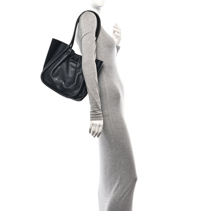 Proenza Schouler Calfskin Large Ruched Tote Dark Navy 2 of 13