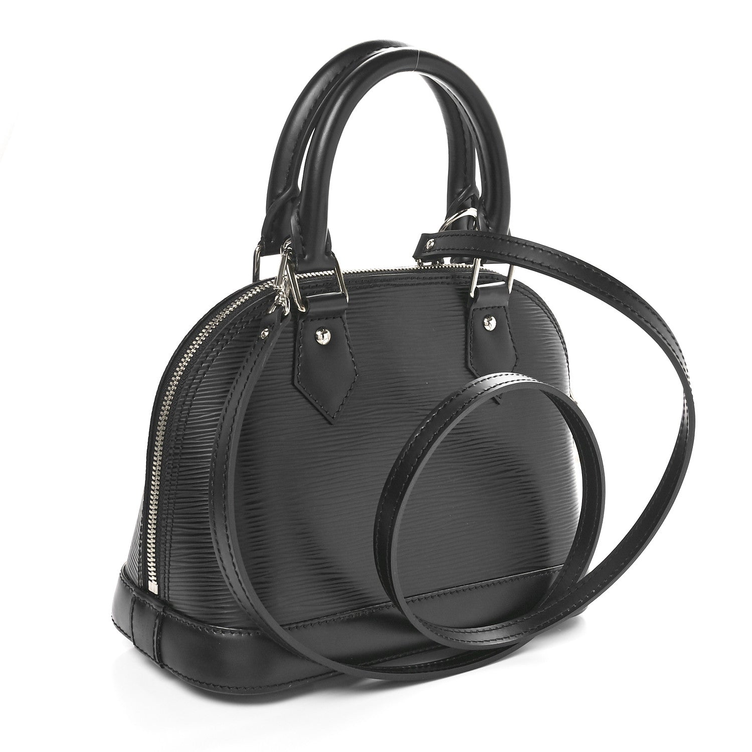Louis Vuitton Epi Alma BB Black 3 of 9