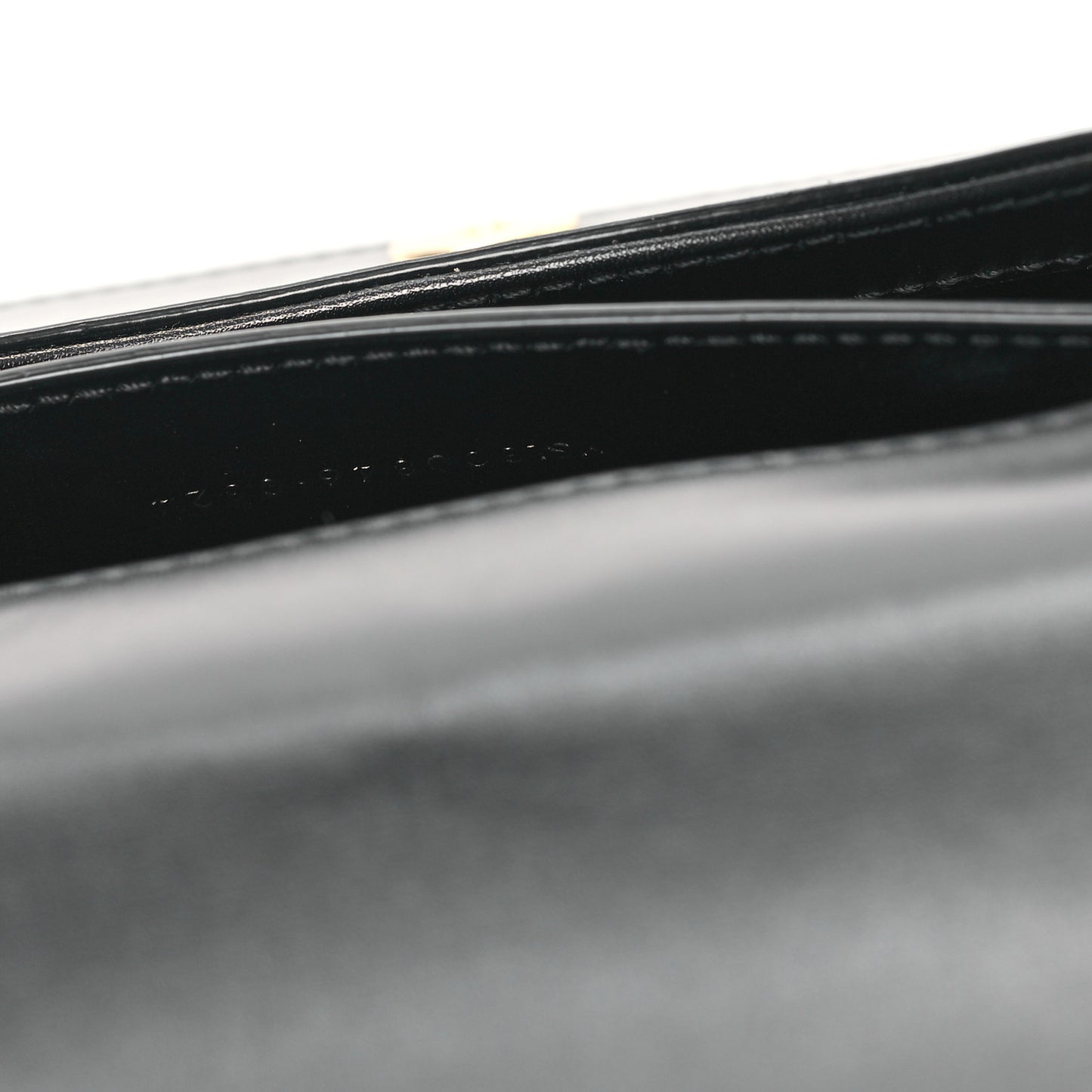 Box Calfskin Mini Voltaire Top Handle Bag Black