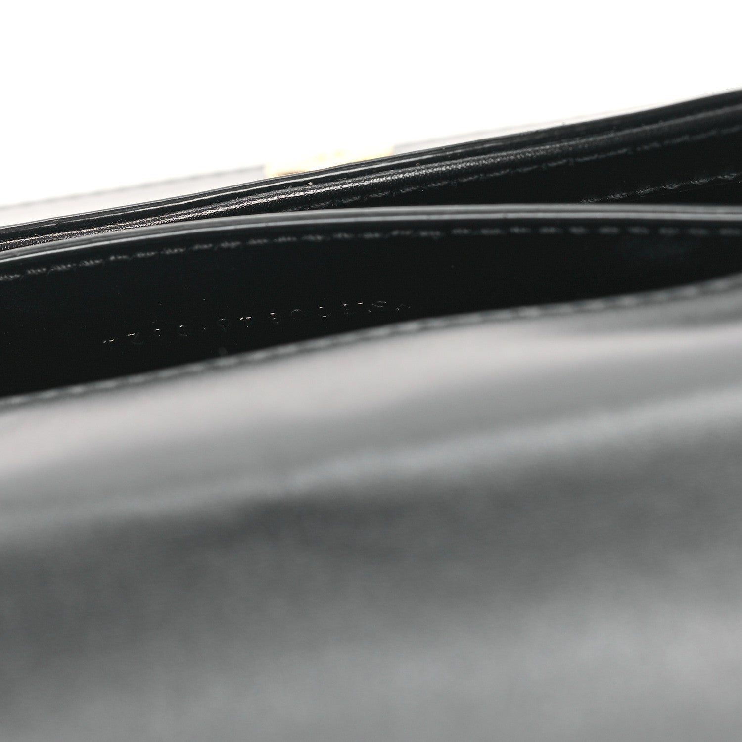 Saint Laurent Box Calfskin Mini Voltaire Top Handle Bag Black 7 of 12