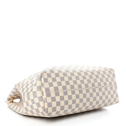 Louis Vuitton Damier Azur Graceful PM Rose Ballerine 3 of 4