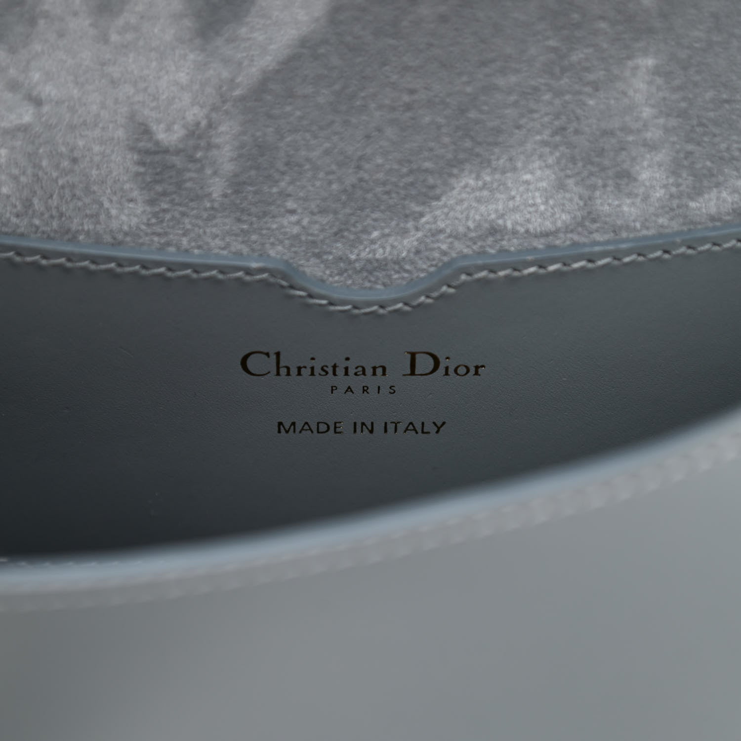 Christian Dior Box Calfskin Medium Bobby Flap Gray 6 of 9