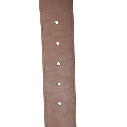 Gucci Nubuck Interlocking G Belt 100 40 Deep Orange 5 of 6