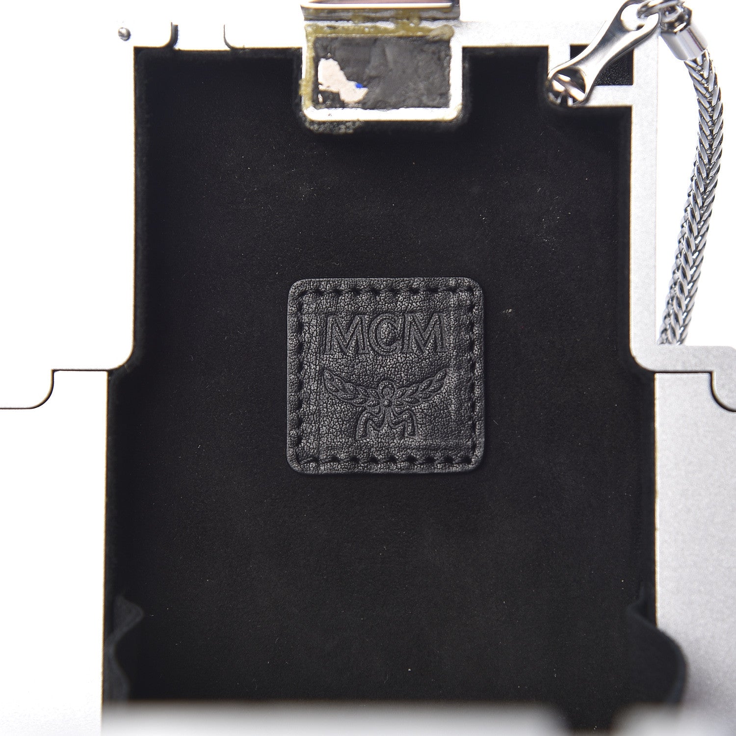 MCM Perspex Roboter Series Clutch Bag Silver 5 of 29