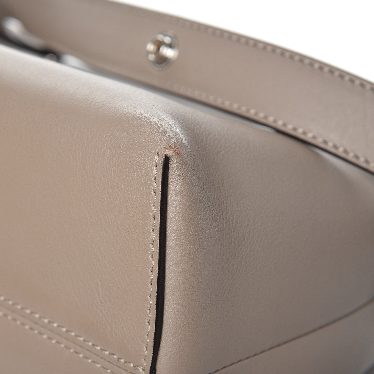 Fendi Vitello Dolce Medium By The Way Boston Bag Tortora 11 of 12