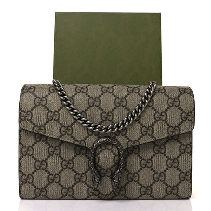 Gucci GG Supreme Monogram Mini Dionysus Chain Wallet Beige Taupe 9 of 9