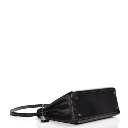 Hermes Box Kelly Retourne 32 Black 6 of 31