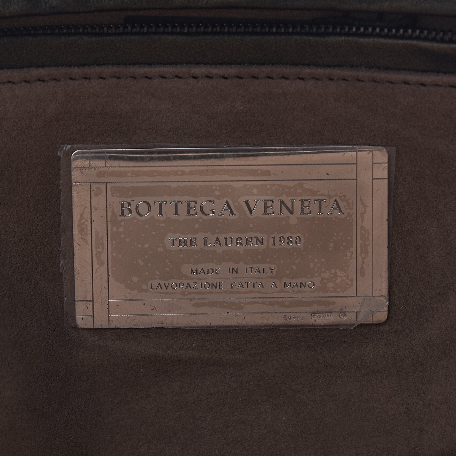 Bottega Veneta Nappa Intrecciato The Lauren 1980 Clutch Platinum 6 of 10