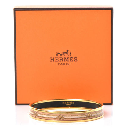 Hermes Enamel Printed Rope Narrow Bracelet 70 7 of 7