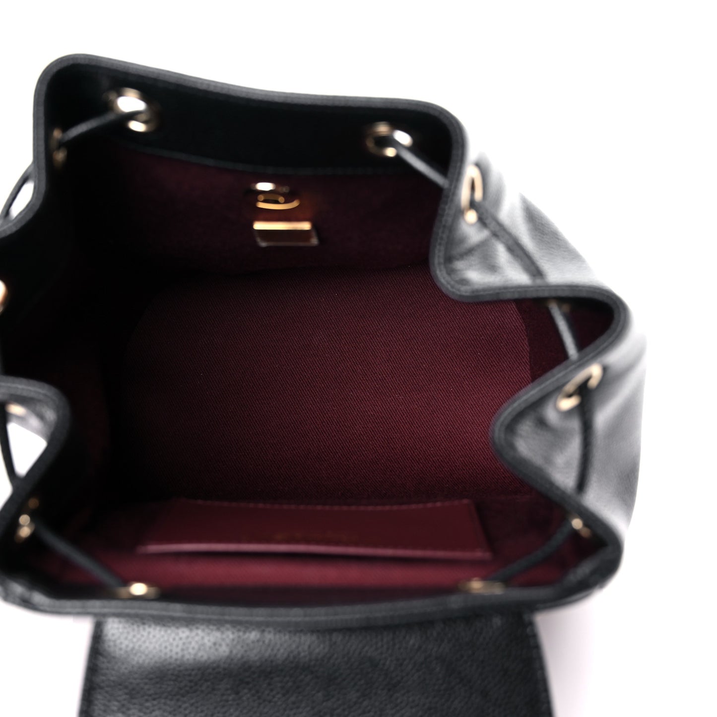 Caviar Quilted Mini Business Affinity Backpack Black