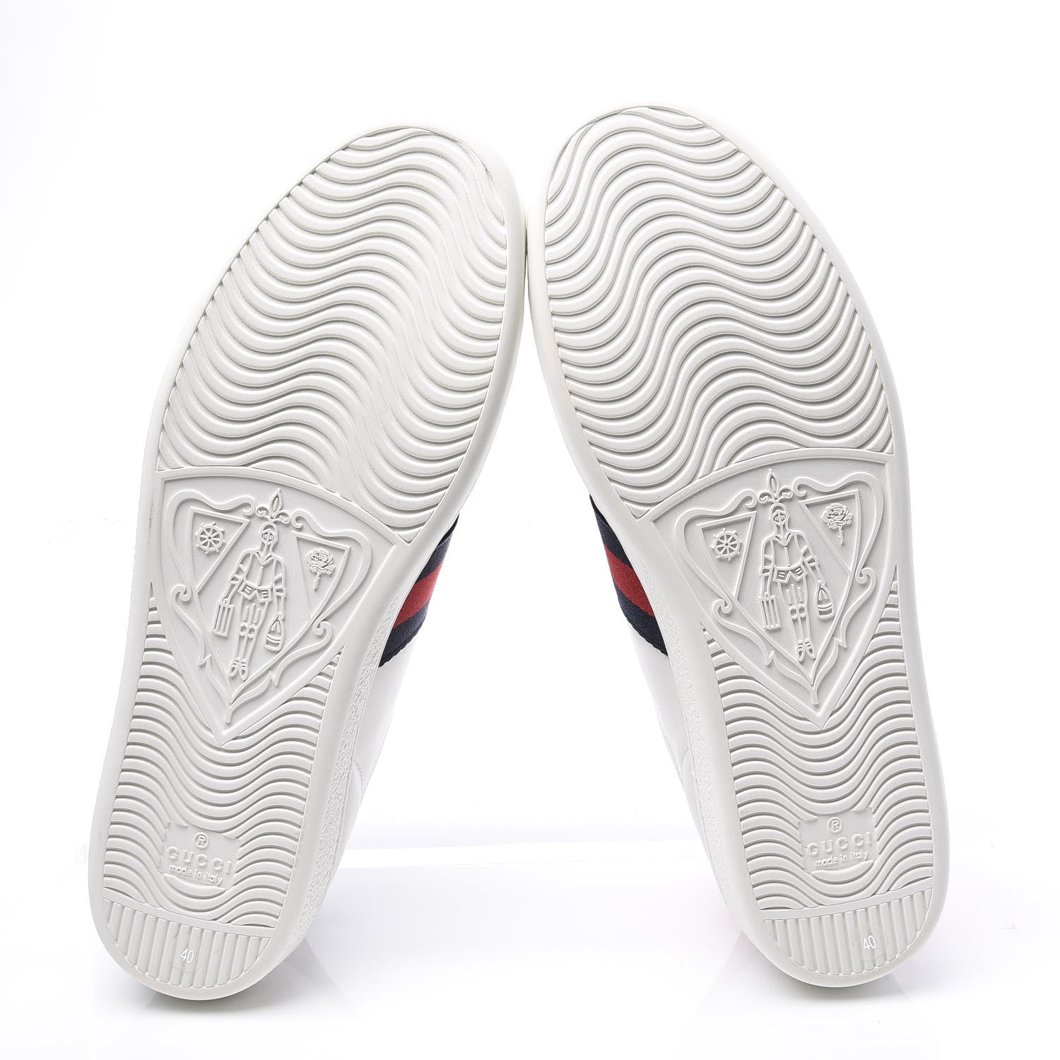 Gucci Calfskin Ayers Crystal Web Kingsnake Embroidered Womens Ace Sneakers 40 White 6 of 11