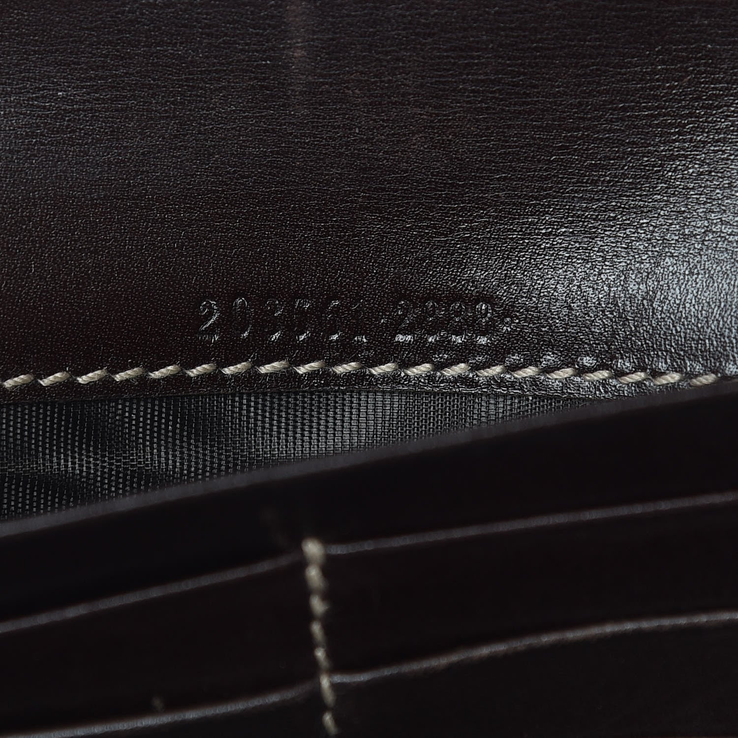Gucci Patent Monogram Continental Wallet Brown 7 of 12