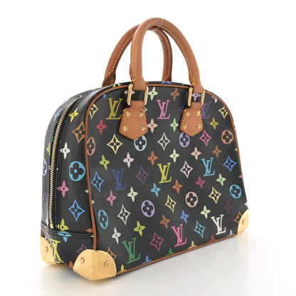 Louis Vuitton Monogram Multicolor Trouville Black 3 of 12