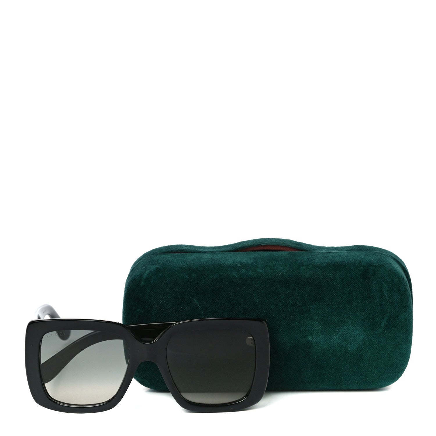 Gucci Acetate Square Frame Sunglasses GG0142SA Black 7 of 7