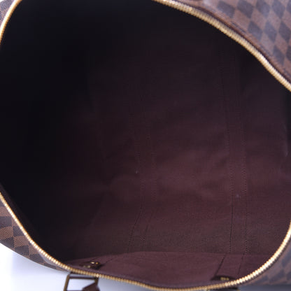 Louis Vuitton Damier Ebene Keepall Bandouliere 55 5 of 10