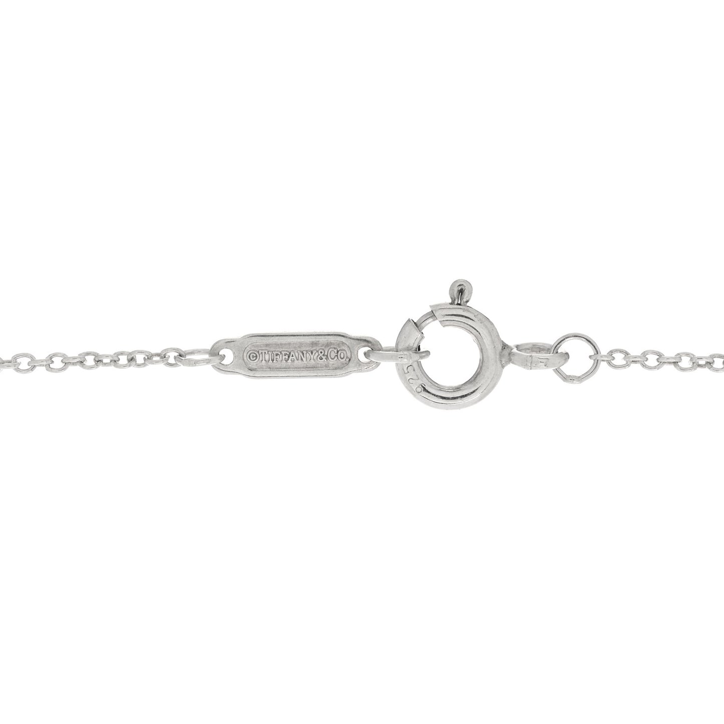 Sterling Silver 1837 Circle Pendant Necklace