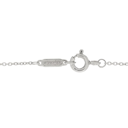 Tiffany Sterling Silver 1837 Circle Pendant Necklace 3 of 3