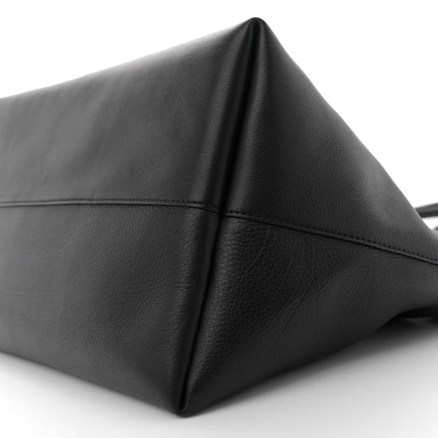 Grained Calfskin Terrasse Bag Black
