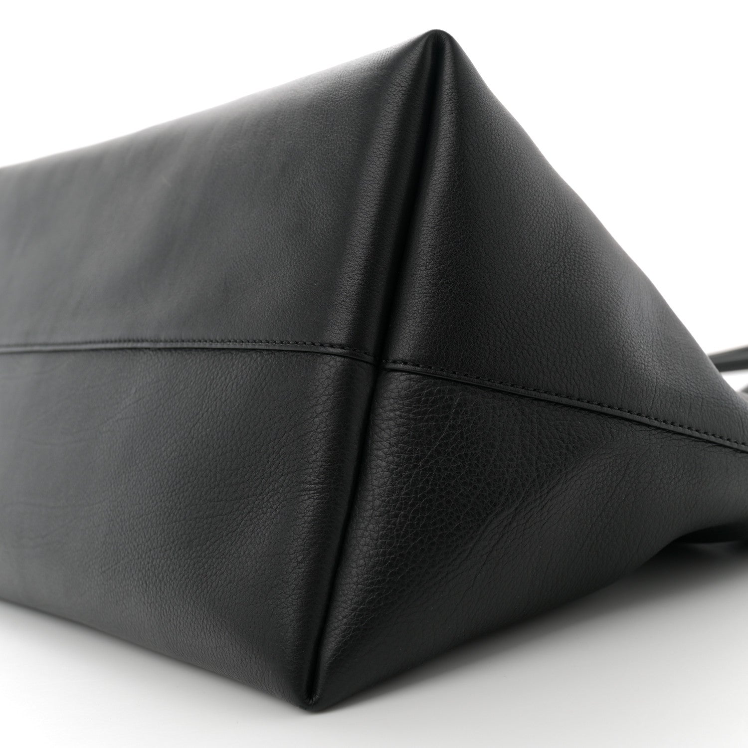 The Row Grained Calfskin Terrasse Bag Black 9 of 10