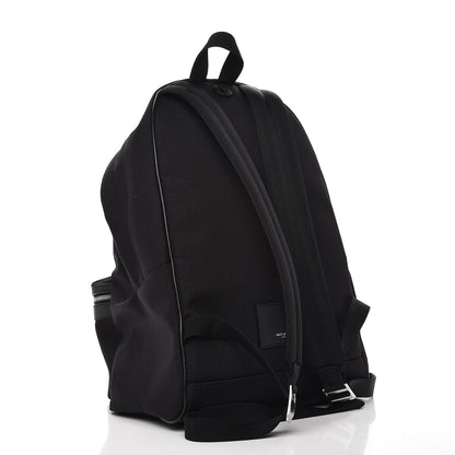 Saint Laurent Canvas Multi Patch Hunting Backpack Black 4 of 10