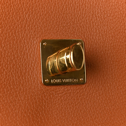 Louis Vuitton Grained Calfskin Lockme Oxford Cognac 9 of 13