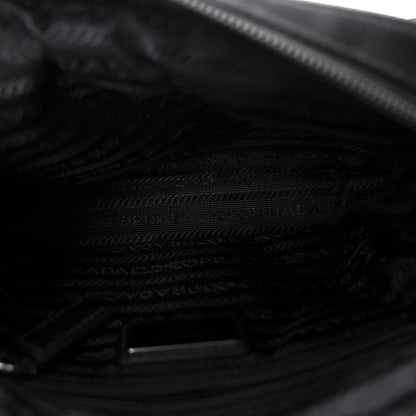 Prada Tessuto Nylon Saffiano Logo Camera Bag  Black 5 of 11